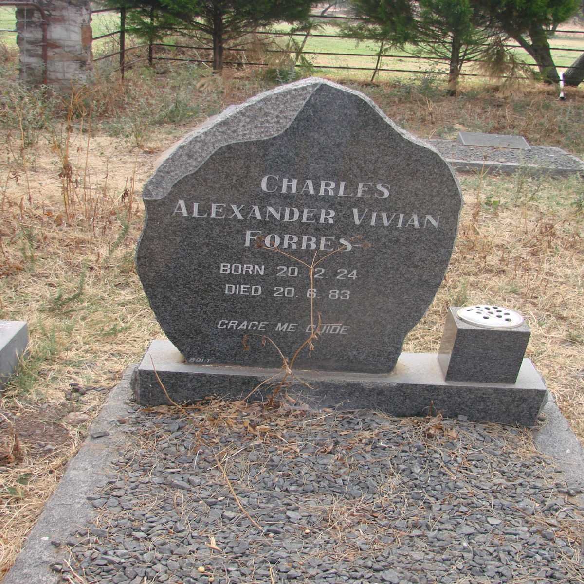 FORBES Charles Alexander Vivian 1924-1983