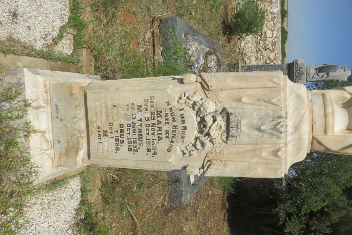 MARAIS Maria 1884-1918 :: MARAIS Mattheus 1892-1918 :: MARAIS Jacobus 1888-1918 :: MARAIS Johannes 1891-1918