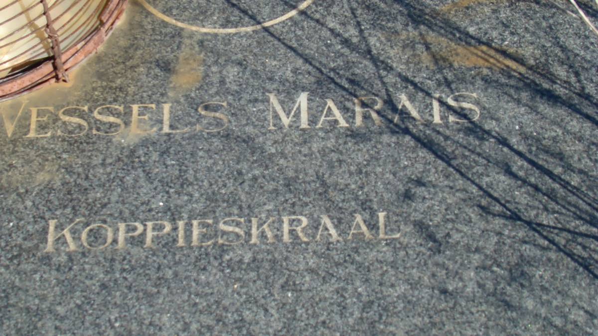 MARAIS Wessels 1905-1965