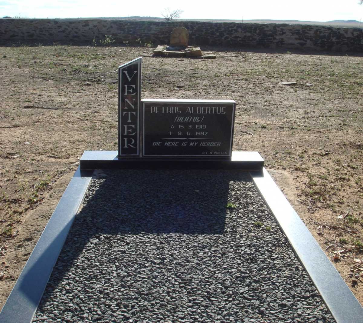 VENTER Petrus Albertus 1919-1947