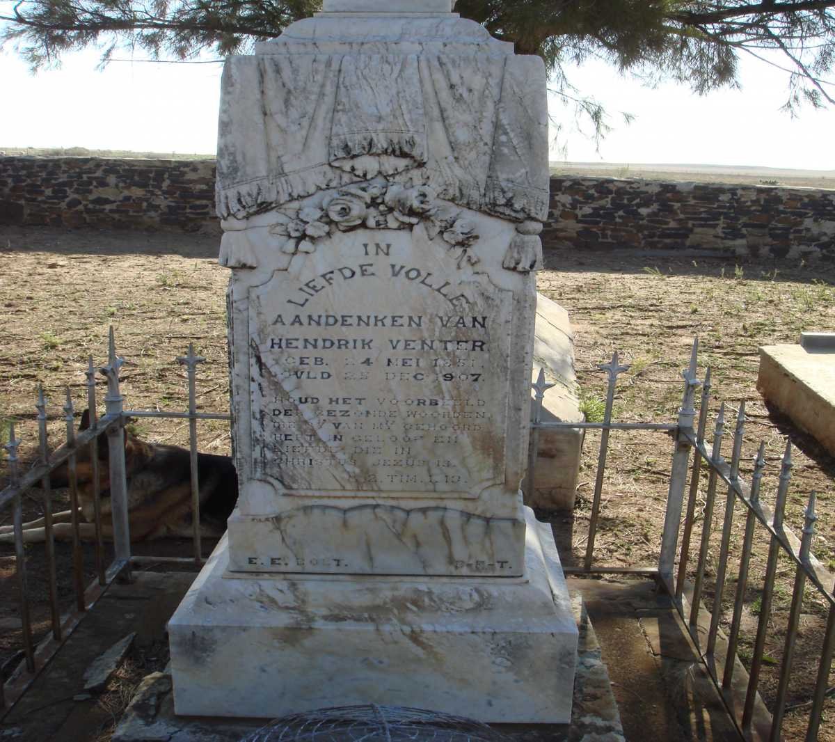 VENTER Hendrik 1851-1907