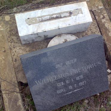 PRETORIUS Wilhelmus 1878-1927