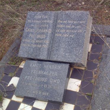 PRETORIUS Carel Johannes 1886-1956 :: PRETORIUS Hendrik Ebenhaezer 1916-1989