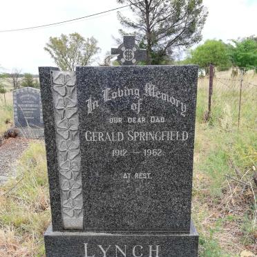 LYNCH Gerald Springfield 1912-1962