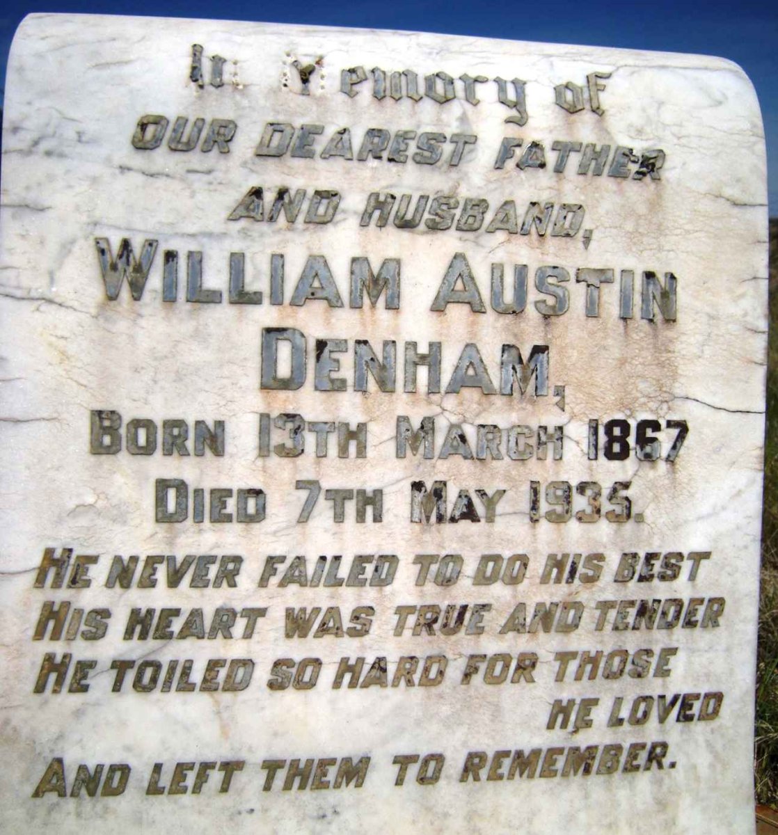DENHAM William Austin 1867-1935