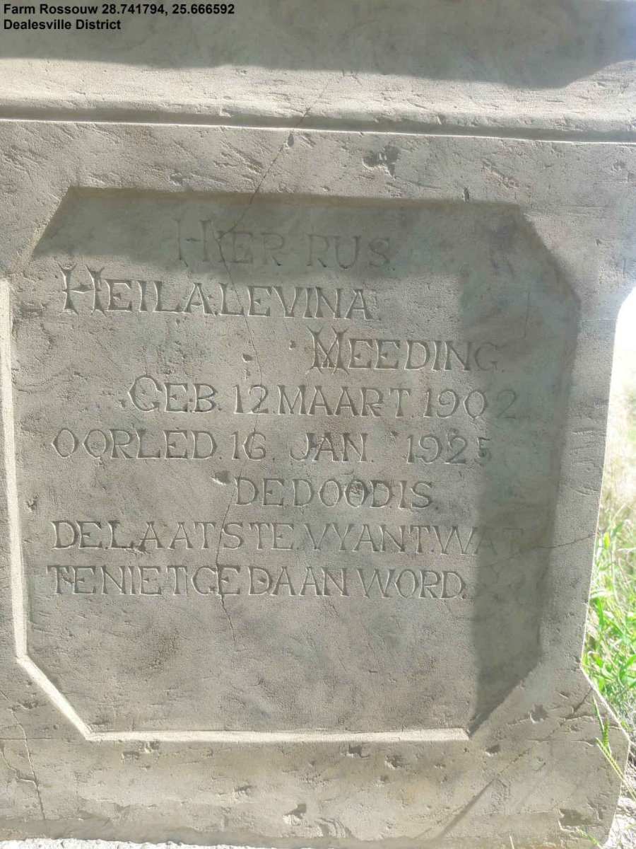MEEDING Heila Levina 1902-1925