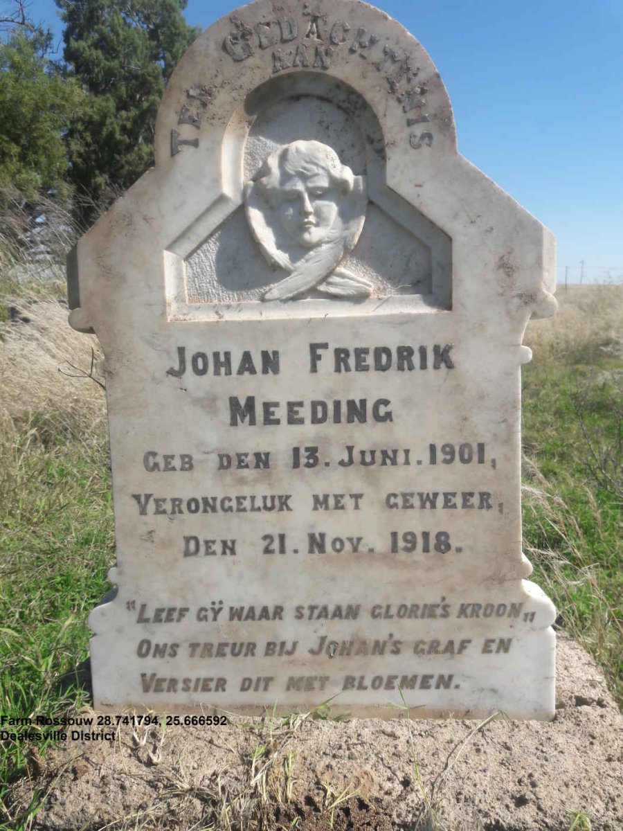 MEEDING Johan Fredrik 1901-1918