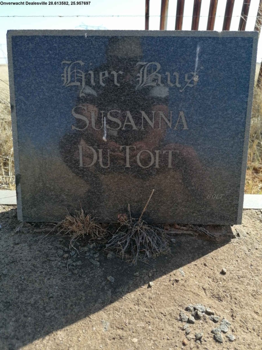 TOIT Susanna, du