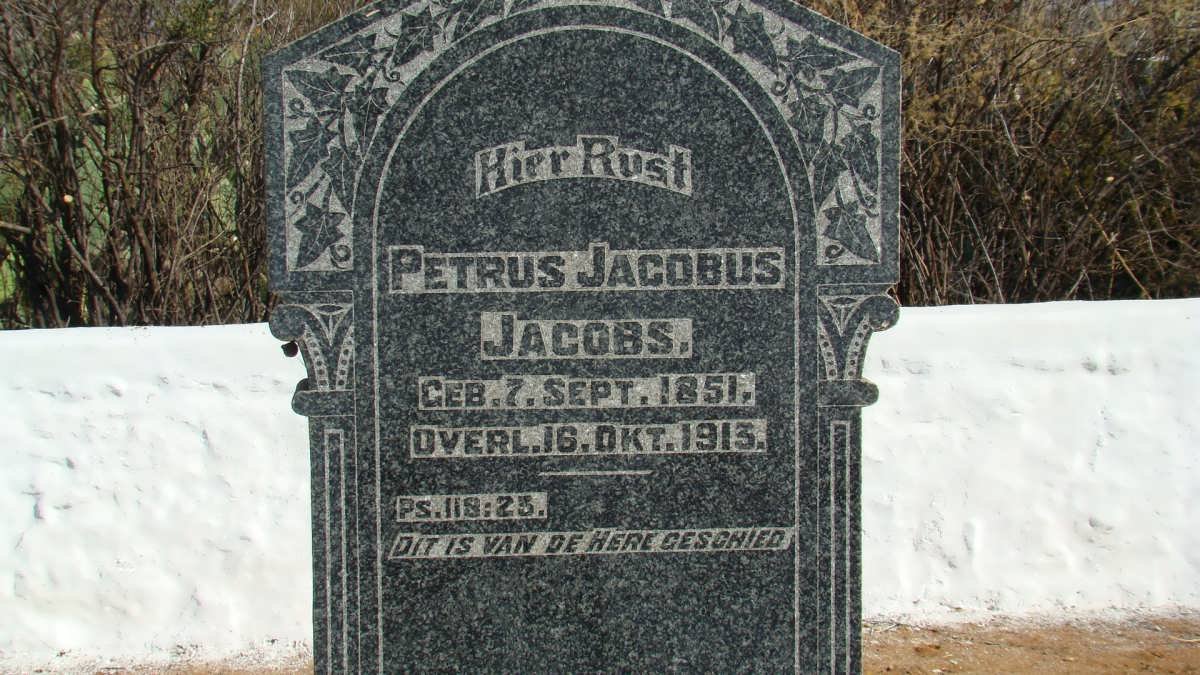 JACOBS Petrus Jacobus 1851-1913