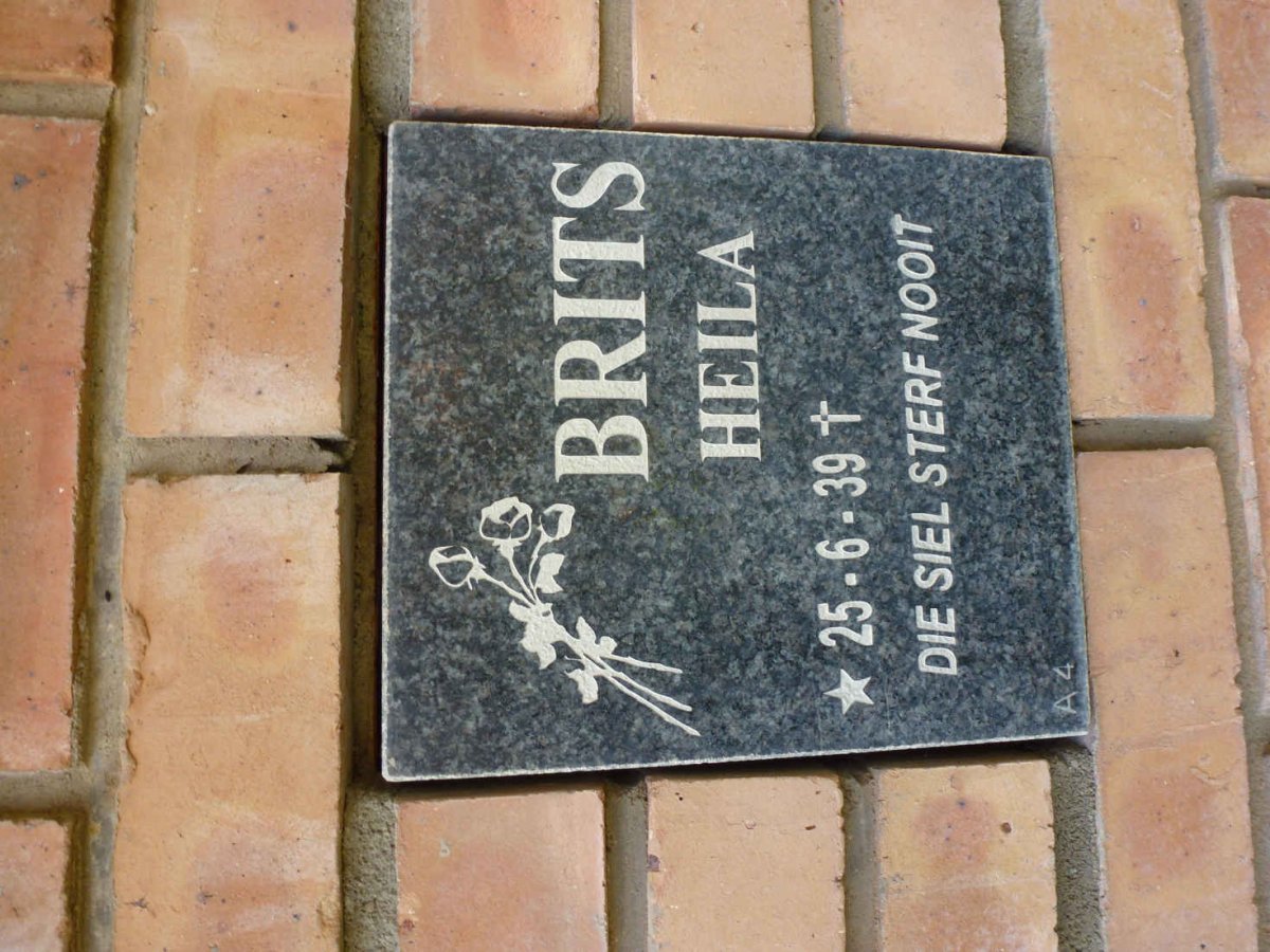 BRITS Heila 1939-