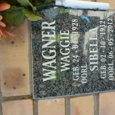 WAGNER Waggie 1928- &amp; Sibella 1932-2012