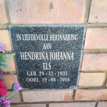 ELS Hendrina Johanna 1935-2016