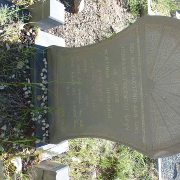 BEYLEVELD Martinus Hermanus 1909-1938