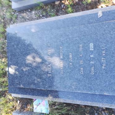 BESTER Thea 1918-2001