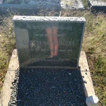 BOTHA Isabella E.M. 1923-1949