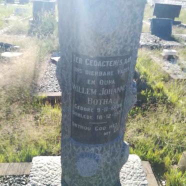 BOTHA Willem Johannes 1886-1953 &amp; A.S.M.W. 1892-1944
