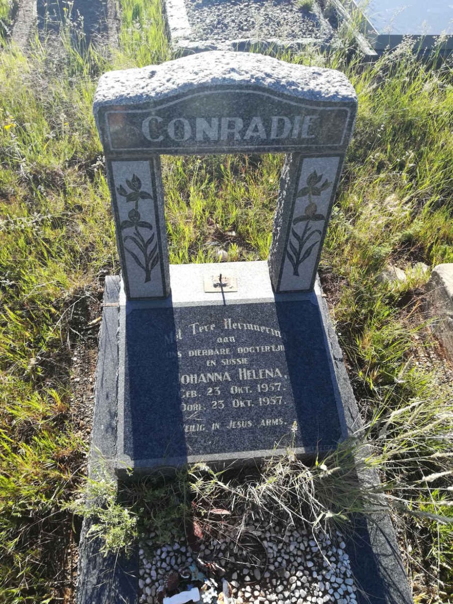 CONRADIE Johanna Helena 1957-1957