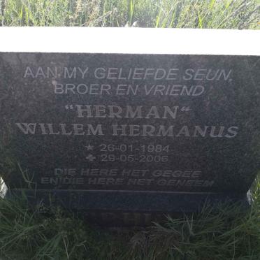 ESTERHUIZEN Harry 1951-1996 :: ESTERHUIZEN Willem Hermanus 1984-2006