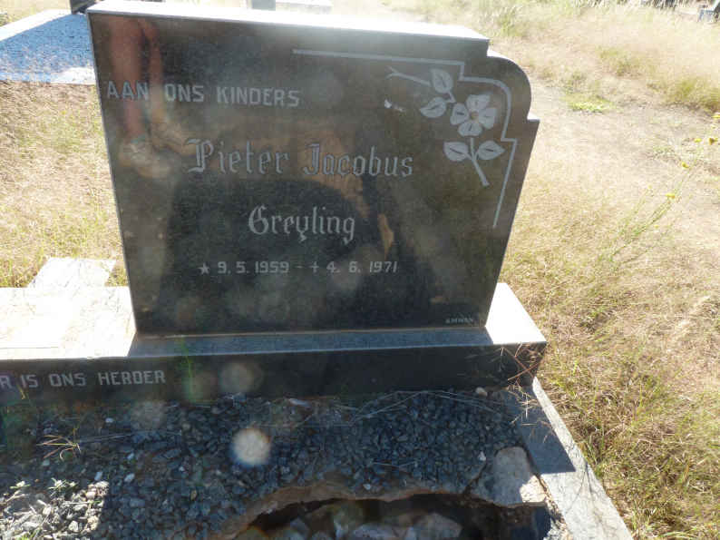 GREYLING Hester Lusya 1947-1971 :: GREYLING Pieter Jacobus 1959-1971
