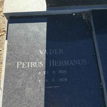 GROENEWALD Petrus Hermanus 1909-1979 &amp; Martha Elizabeth 1925-