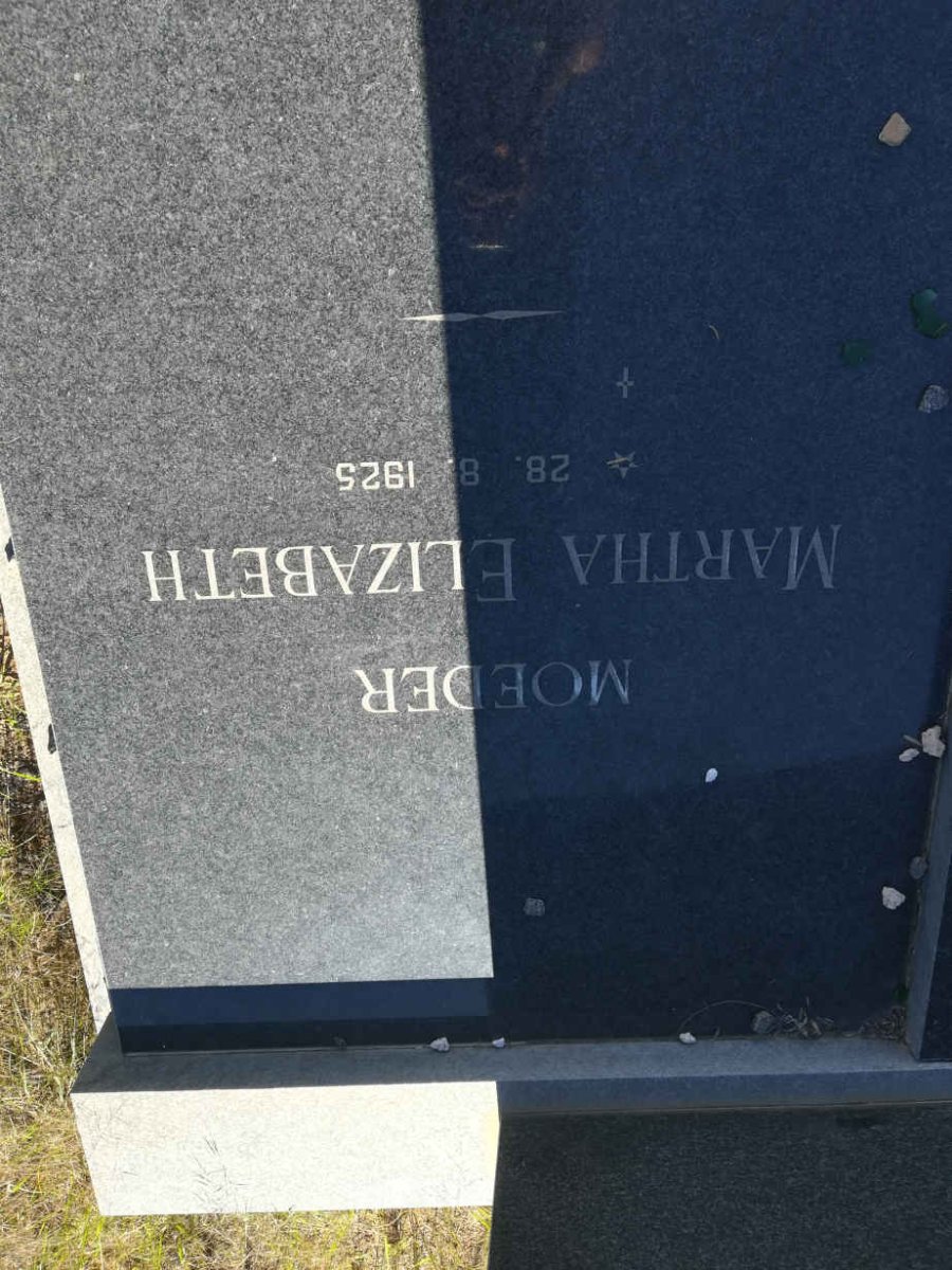GROENEWALD Petrus Hermanus 1909-1979 &amp; Martha Elizabeth 1925-