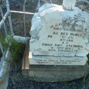 HURLY Aubrey 1905-1906 :: HURLY Emily Gwynneth 1907-1913