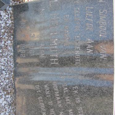 HELLMUTH L. nee SCHOEMAN 1961-1982