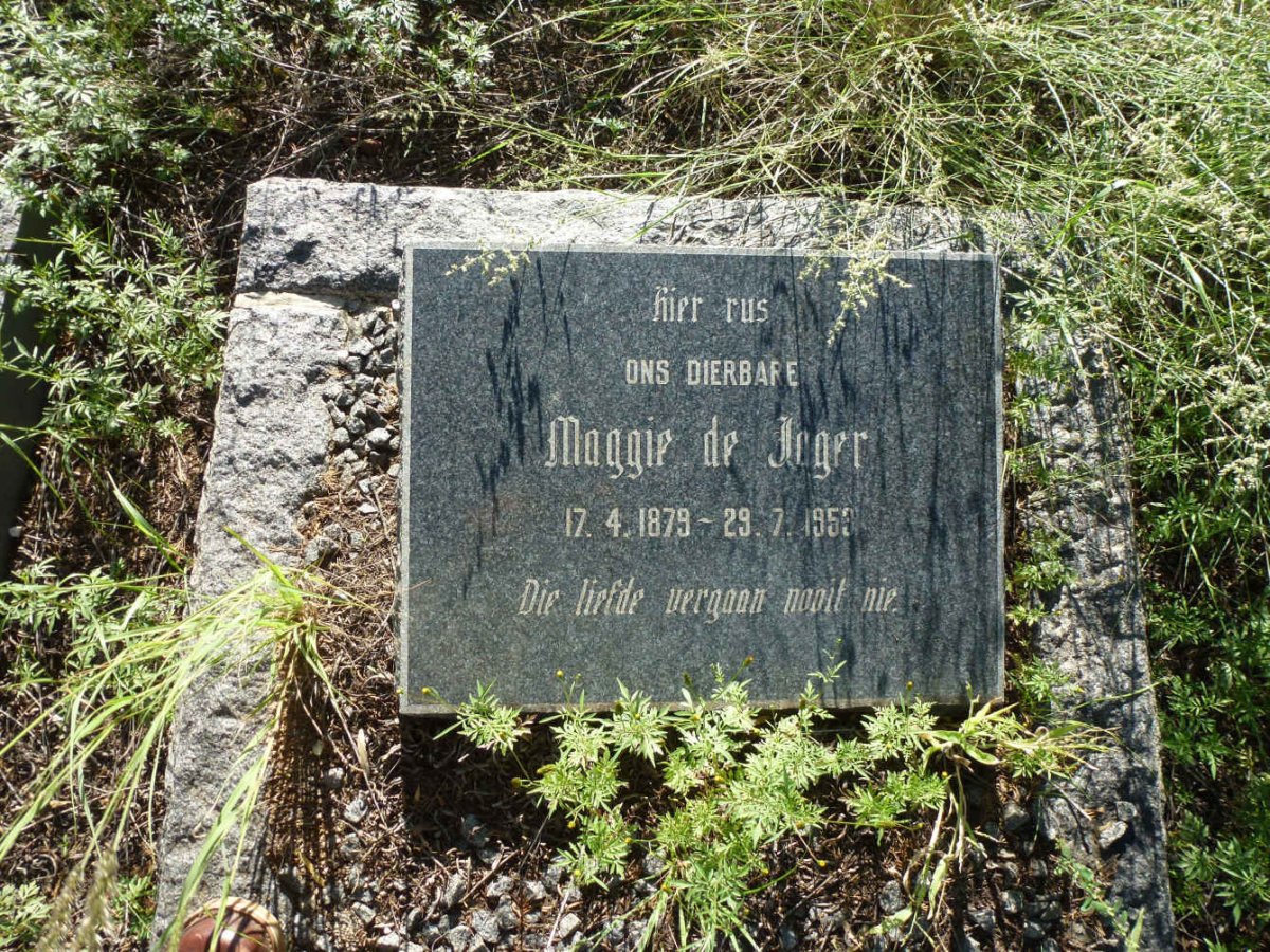 JAGER Maggie, de 1879-1953
