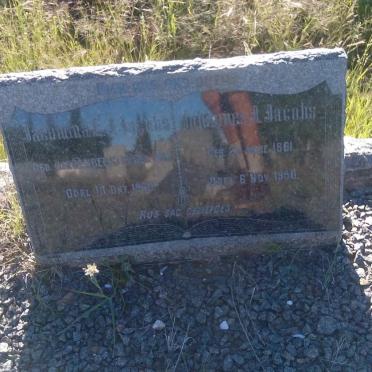 JACOBS Johannes J. 1861-1950 &amp; Jacomina E. J.  LIEBENBERG 1862-1940