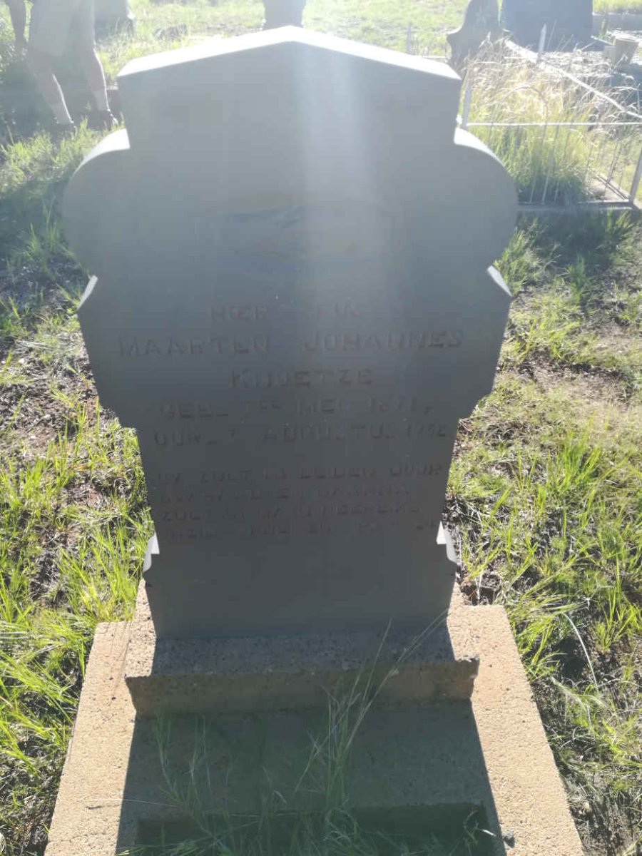 KNOETZE Maarten Johannes 1871-1932
