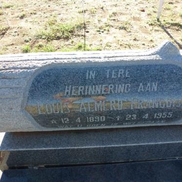 KOK Louis Almero Francois 1890-1955 &amp; Maria M.S. DE BRUIN 1909-2006