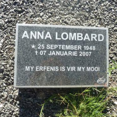 LOMBARD Anna 1948-2007