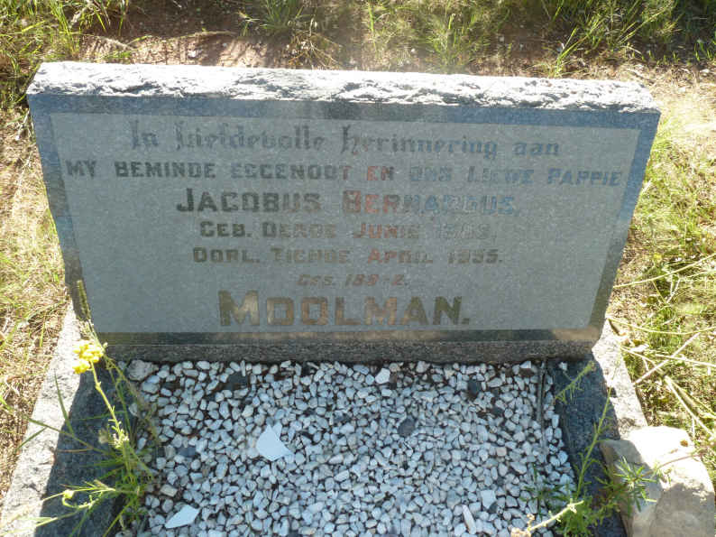 MOOLMAN Jacobus Bernardus 1884-1955