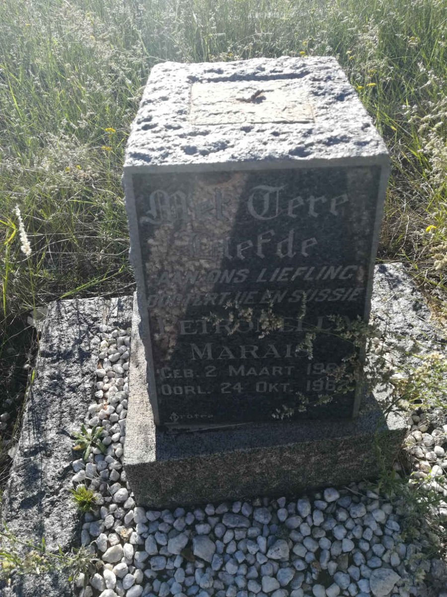 MARAIS Petronella 1961-1962