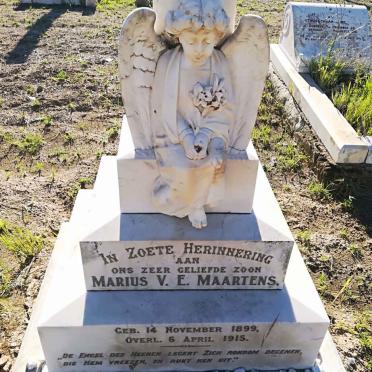 MAARTENS Marius V.E. 1899-1915