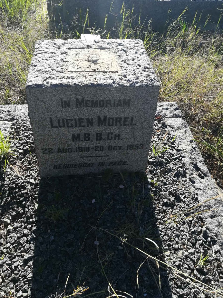 MOREL Lucien 1918-1953