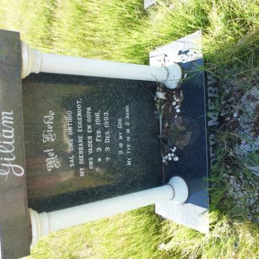 MERWE Giliam, van der 1916-1993