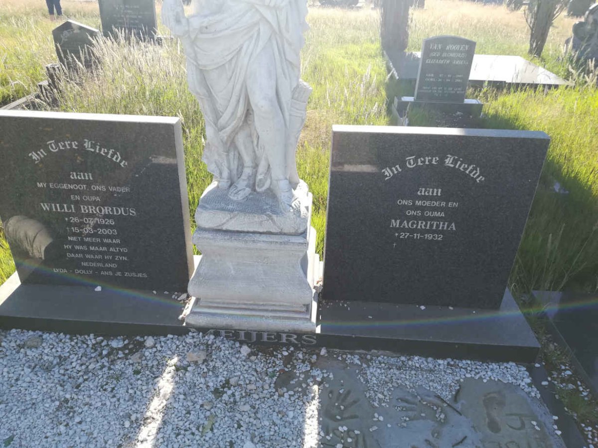 MEIJERS Willi Brordus 1926-2003 &amp; Magritha 1932-