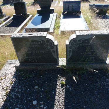 NEL Izak B. 1899-1970 &amp; Rachel M. PRETORIUS 1906-1965