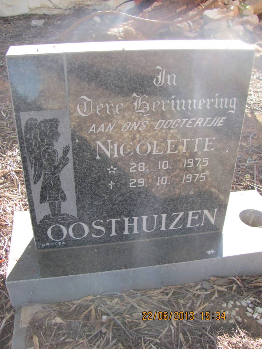 OOSTHUIZEN Nicolette 1975-1975