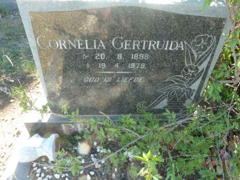 PRETORIUS Cornelia Gertruida 1898-1979