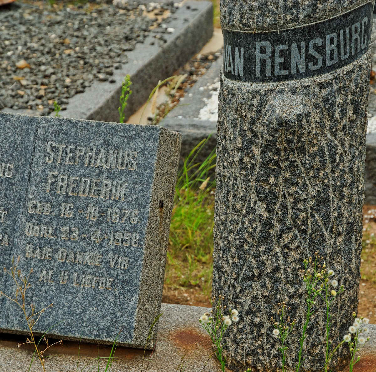 RENSBURG Stephanus Frederik, van 1876-1958