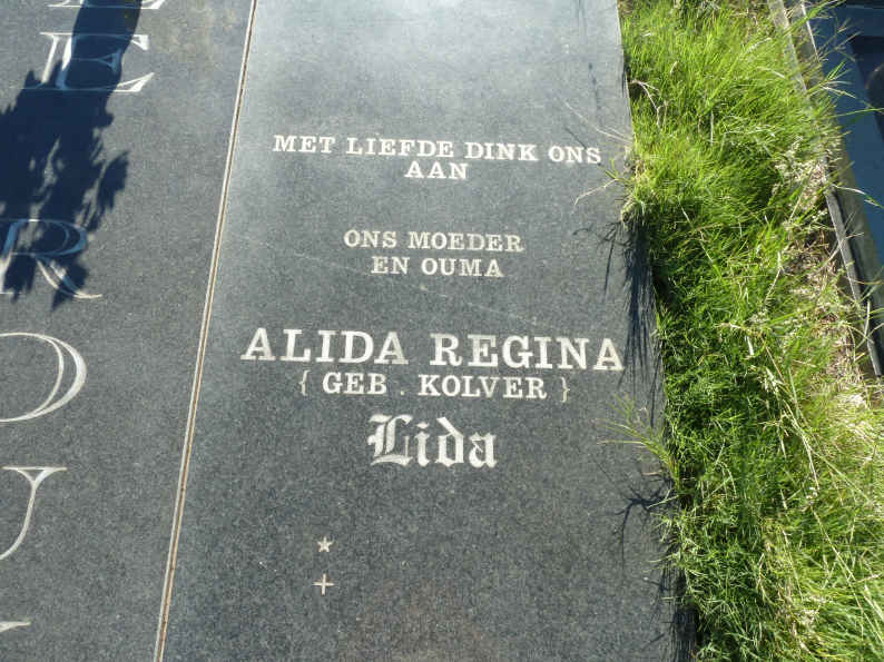 ROUX Johannes Frederik, le 1921-1998 &amp; Alida Regina KOLVER