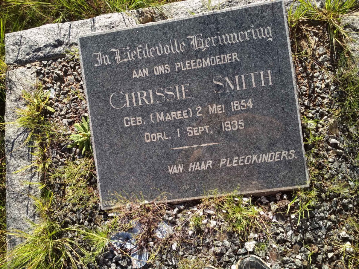 SMITH Chrissie nee MAREE 1854-1935