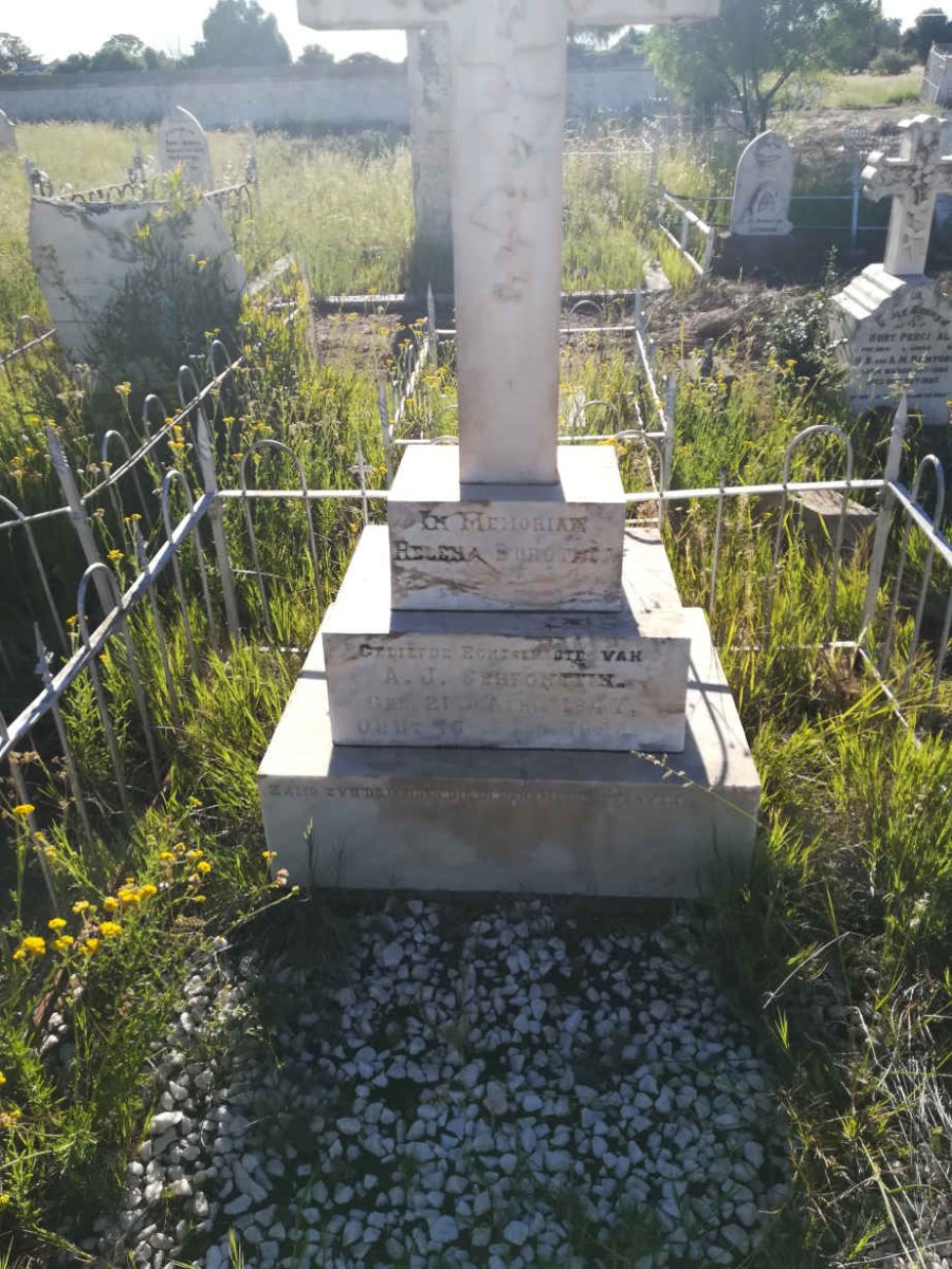 SERFONTEIN Helena Dorothea 1847-1898