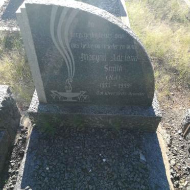 SMITH Maryna Adriana nee NEL 1863-1959