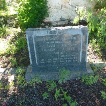SMITH William Thomas 1868-1964 &amp; Johanna Aletta DU PLESSIS 1876-1955