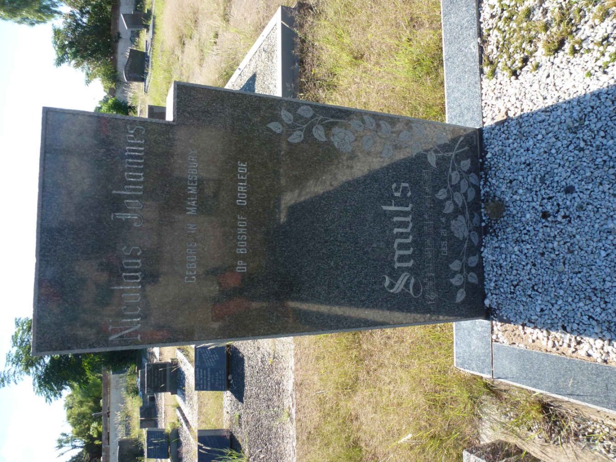 SMUTS Nicolaas Johannes 1896-1973