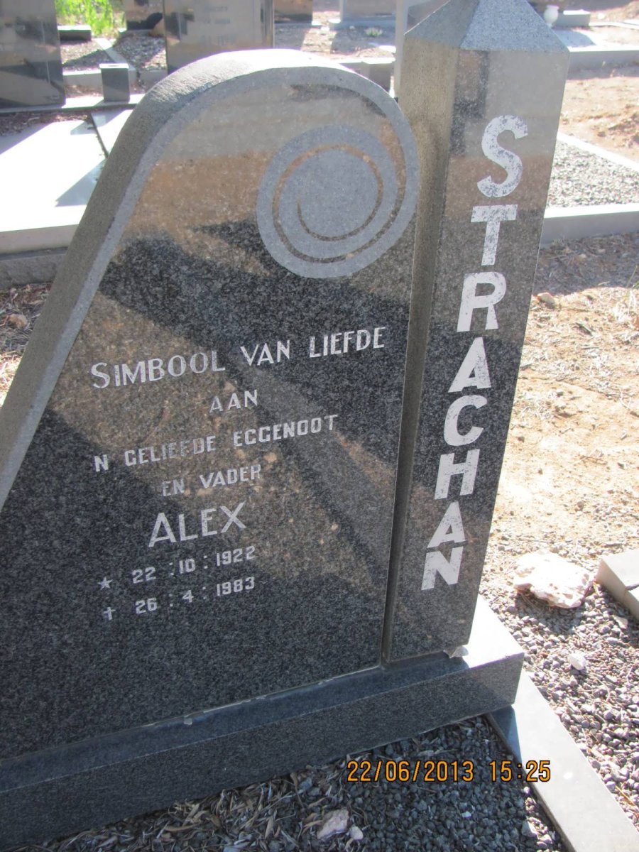 STRACHAN Alex 1922-1983