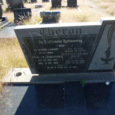 THERON Roelof Johannes 1901-1965 &amp; Catherina R.G. EUVRARD 1909-2007